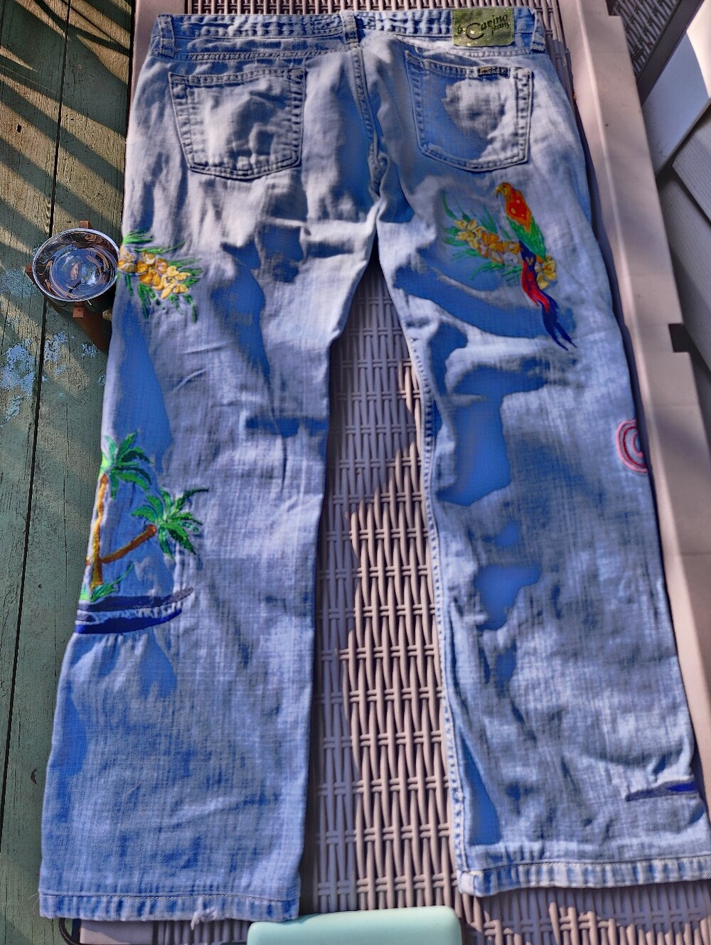 Stinkin Cute embroidered Jeans - Picture 5 of 12